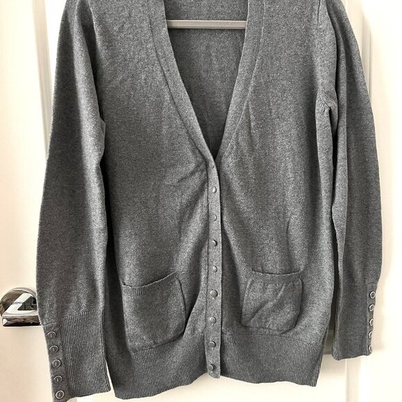 Cotton/Cashmere Cardigan - Picture 1 of 8